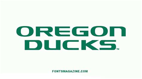 Oregon Ducks Font Download | The Fonts Magazine