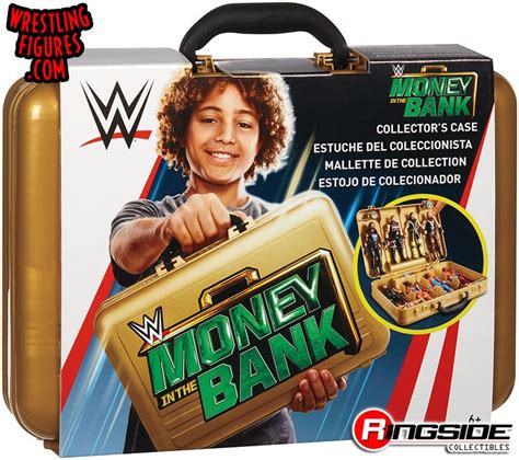 Money In The Bank WWE Carrying Case Toy Wrestling Action Figures