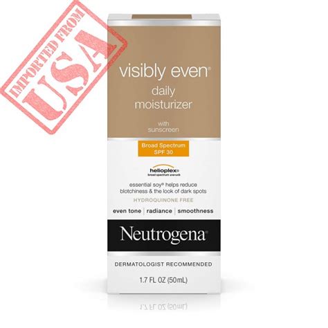 Neutrogena Visibly Even Daily Facial Moisturizer Online In Pakistan