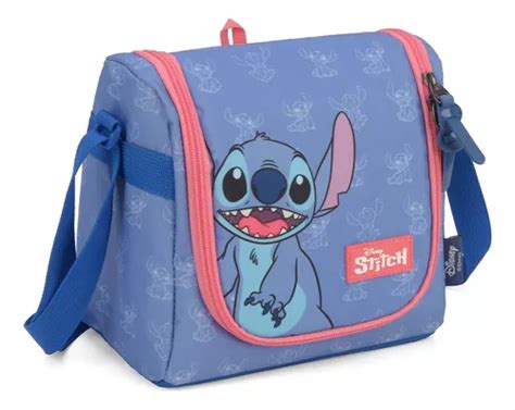 Lancheira Escolar Térmica Infantil Lilo Stitch Luxcel Frete grátis