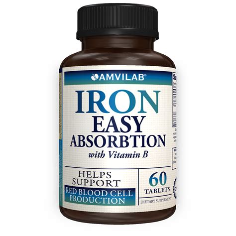 Iron Supplement High Absorption And Energy Boost