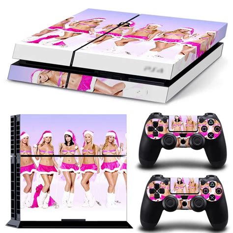 Sexy Girl Pvc Protection Decal Skin Cover Case Sticker For Ps4