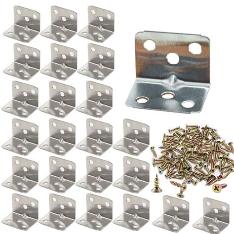 Buy Pieces Brackets Fastener Degree Right Angle Corner Iron