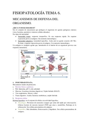 Tema Fisiopatolog A General Pdf