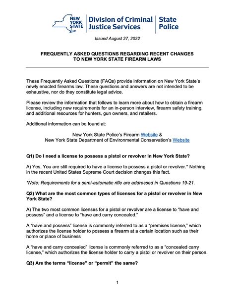 New Gun Law FAQ - Putnam County Sheriff's Department