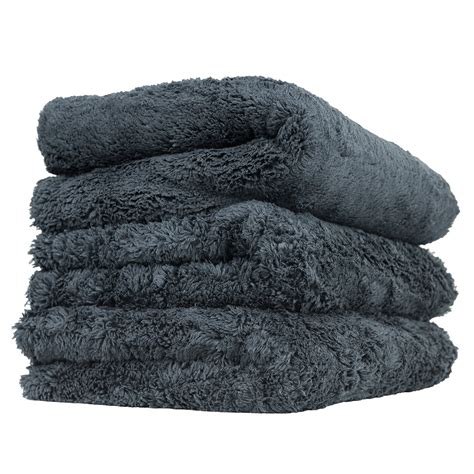 Chemical Guys MIC35703 Happy Ending Edgeless Microfiber Towel Black