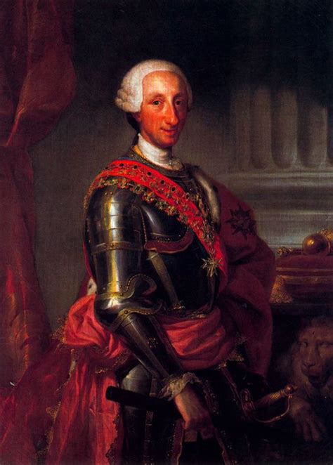 Carlos III de España 1765 Anton Raphael Mengs