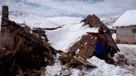 Temperatura Descenderá Hasta 7 °c En La Sierra Sur