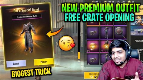 Pubg Lite New Premier Outfit Crate Opening FREE MYTHIC OUTFITS New