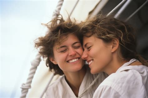 Retrato En Primer Plano De Una Pareja Gay Juntos Foto Gratis