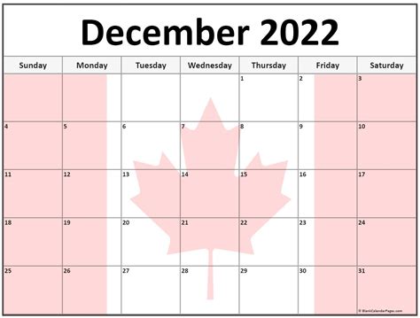 The Calendar 2022 Canada Printable Get Your Calendar Printable