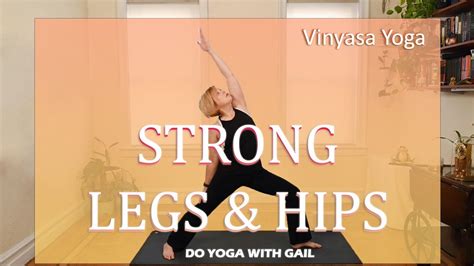 Yoga Flow For Balance And Strong Legs Vinyasa Yoga Youtube