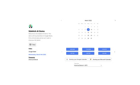 Sidekick Ai Ai Scheduling Automation Appsumo