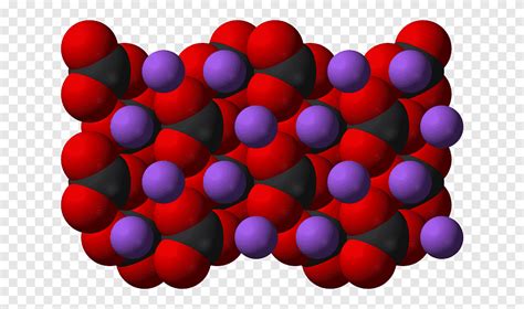 Sodium Bicarbonate Molecule Model