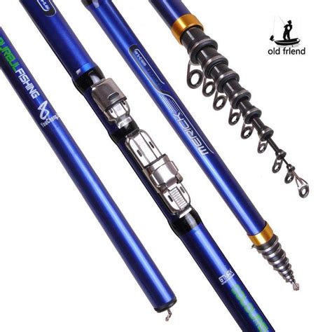 Carbon Fiber Telescope Fishing Pole Fishing Rod Portable Chyhua