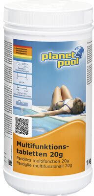 Planet Pool Langzeit Multifunktions Tabletten 1 Kg Ab 11 95