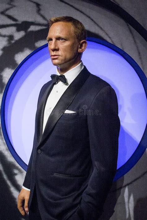 Daniel Craig Wax Statue Editorial Photography Image Of Hollywood