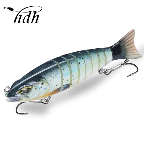 Segment Fishing Lure Multi Jointed Sinking Lifelike Cm Hard