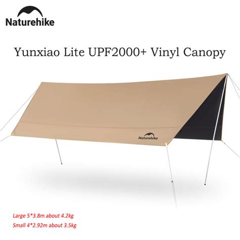 Naturehike Camping Vinyl Large Canopy For 8 14 People Full Shading