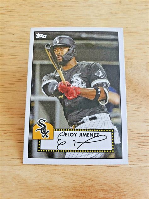 Eloy Jimenez Redux Insert Topps Series Mlb Baseball