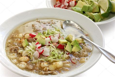 Pozole, mexican soup cuisine Stock Photo by ©asimojet 8746101