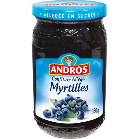 Andros Confiture Aux Myrtilles All G E G Friandiz