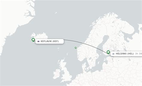 Direct Non Stop Flights From Reykjavik To Helsinki Schedules