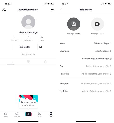 How To Change Your Username And Display Name In Tiktok On Iphone