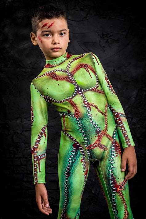 Halloween Zombie Costume For Boys Kids Halloween Costume Etsy France