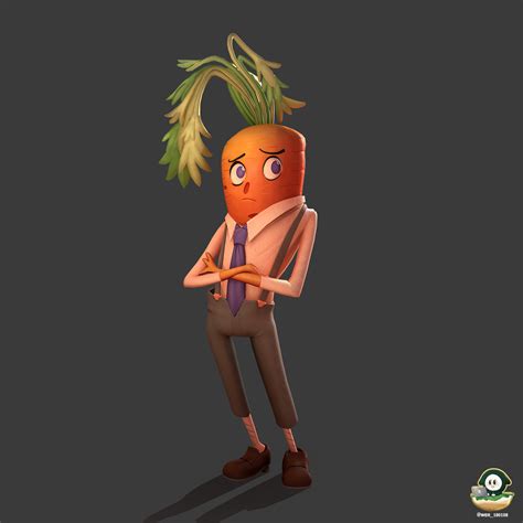 Artstation Carrot Man Fanart