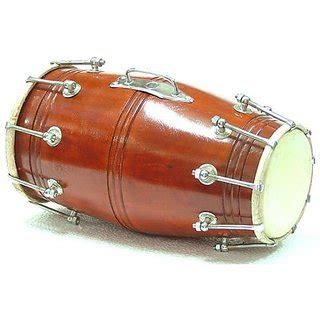 Buy Sg Musical Dholak Mango Wood Bolt Tuned With Tuning Spanner Free