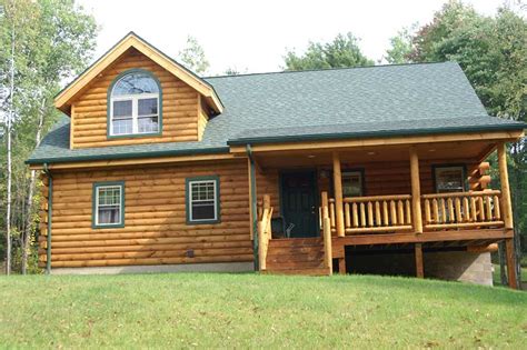 Riverside Log Home Plan By Coventry Log Homes Inc