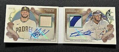 Vladimir Guerrero Jr Fernando Tatis Jr Allen Ginter Dual Auto