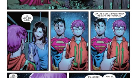 Superman Bisexual Comic Tec