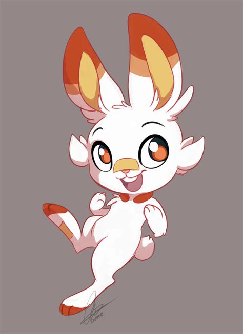 Scorbunny By Dvixie Pokémon Sword And Shield Know Your Meme