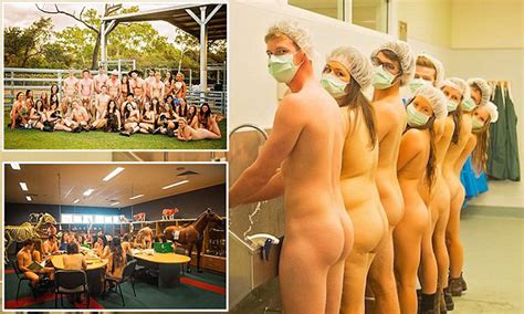 Nude Classroom Group