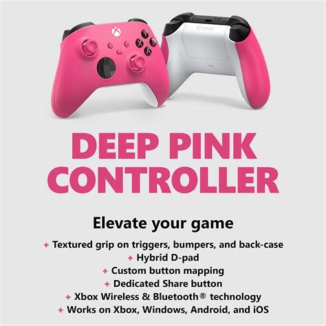 Xbox Wireless Controller Deep Pink - Gamesplanet.ae - One stop for all ...