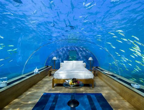 Breathtaking Underwater Bedroom in Maldives | Bored Panda