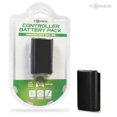 Rechargeable Controller Battery Pack for Xbox 360 (Black) - Tomee - Shop Jadas