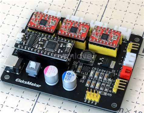 Drives Motor Controls GRBL Laser Controller Board CNC USB 3 Axis