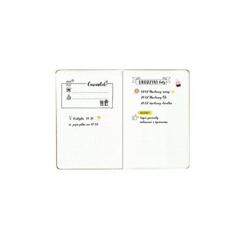 Notes Do Kreatywnego Planowania Organizer Bullet Journal A