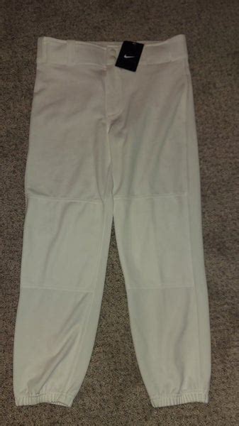 New Youth Nike Baseball Game Pants in White | SidelineSwap