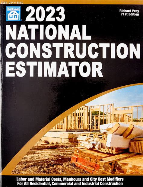 National Construction Estimator (2023) - Books N Things Warehouse