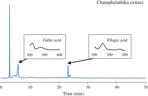 Hplc Quantification Of Ellagic Acid And Gallic Acid In Ctpt Extract