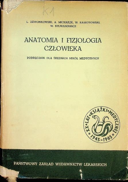 Anatomia I Fizjologia Cz Owieka Podr Cznik Allegro Pl