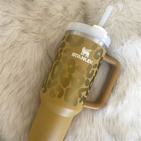 Leopard Print Stanley Quencher Etsy