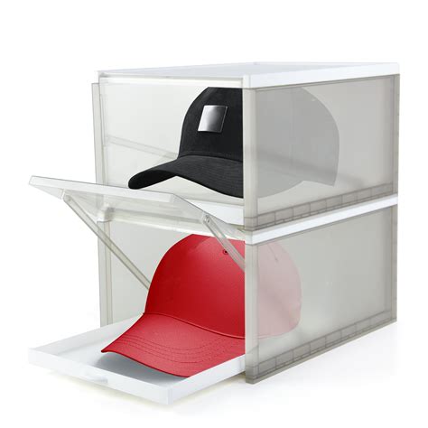 Pack Hat Organizer Upgrade Hat Organizer Box For Baseball Caps