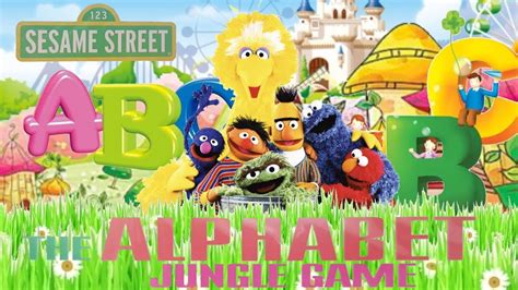 Sesame Street The Alphabet Jungle Game Dvd Menu Walkthrough Youtube