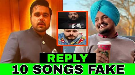 Sidhu Moosewala • Brother Reply To Ninja On 10 Songs Ep • Avreet Sidhu • Tech Music Youtube