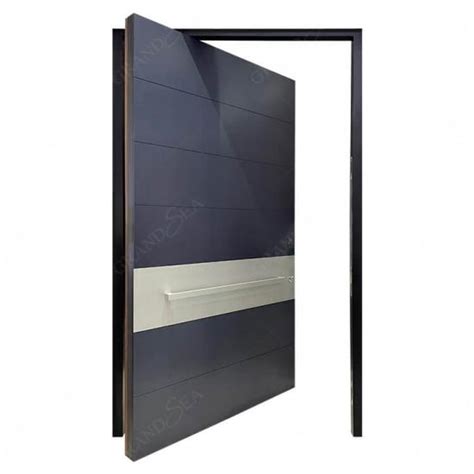 Best Residential Modern Large Front Main Entrance Door Solid Metal